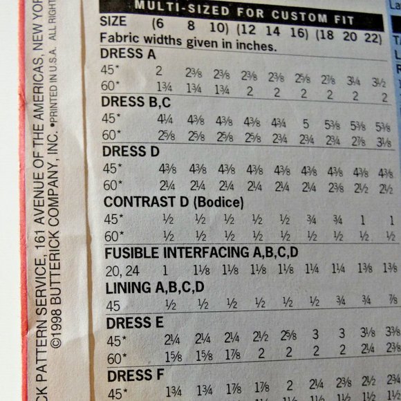 Vintage Petite Dress Pattern DIY Sew Butterick 5362 Size 6-8-10 Uncut - Picture 3 of 6